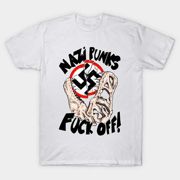 Nz punks fck off! T-Shirt by Sabo AbT